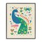 Stupell Industries Pretty Peacock Patterns Framed Giclee Wall Art Design by Irene Chan